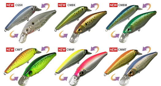  color SASHIMI JERKBAIT (F)/(SP) (WITHOUT FEATHER)